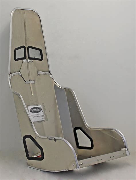 Kirkey racing seats - Seat, 20 Series Economy Big Boy, 20 in Wide, 20 Degree Layback, Requires Hook Cover, Aluminum, Natural, Each KIRKEY Kirkey is a big name when it comes to aluminum racing seats. Their diverse selection of seats ranges from SFI NASCAR approved seats to basic economy models. Kirkey also offers custom covers that complemen